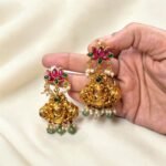 Traditional With Trendy Lotus with Lakshmi Design Haram ADHM013