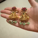 Traditional With Trendy Lotus with Lakshmi Design Haram - ADHM013