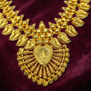 Gold Plated Short Length Non Idol Necklace ADGS025 Gold Plated Short Length Non Idol Necklace ADGS025
