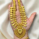 Gold Plated Short Length Non Idol Necklace ADGS025