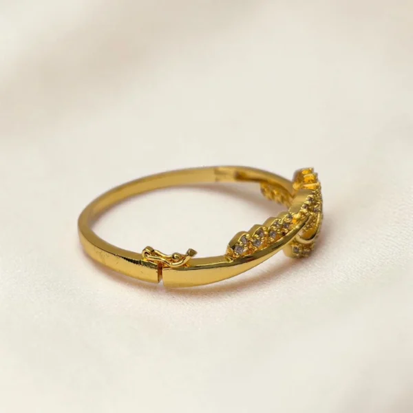 Gold Plated With AD Stone Bracelet ADGB029