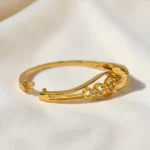 Gold Plated With AD Stone Bracelet ADGB030