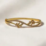 Gold Plated With AD Stone Bracelet ADGB031
