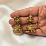 Antique Matt Finish Short Length Lakshmi Design Haram ADSH032