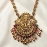 Antique Matt Finish Lakshmi Haram ADHM035