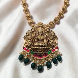 Antique Matt Finish Lakshmi Haram ADHM036 Antique Matt Finish Lakshmi Haram ADHM036
