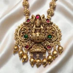 Antique Matt Finish Lakshmi Haram ADHM037