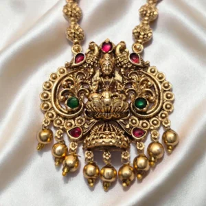Antique Matt Finish Lakshmi Haram ADHM037 Antique Matt Finish Lakshmi Haram ADHM037