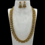 Antique Matt Finish U Shape Lakshmi Haram ADHM015