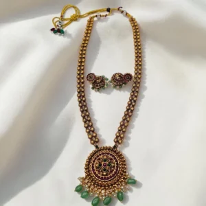 Antique Matt Finish Non Idol Long Haram ADHM040
