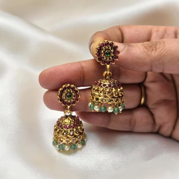 Antique Matt Finish Non Idol Long Haram ADHM040