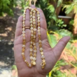 Gold Plated Pearl Chain in 24inch - ADGP084