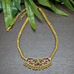 Gold Plated Short Length Haram - ADGH085