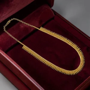 Gold Plated Mulla Mottu Haram Without Earrings - ADGP092
