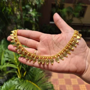 Gold Plated Thalikoottam With Stone Necklace Without Earrings - ADGP095