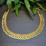 Gold Plated Trendy Necklace Without Earrings - ADGN096