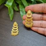 Gold Plated Long Drop Earrings - ADGE0106