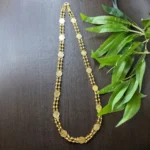 Gold Plated Lakshmi Coin Double Layer Chain - ADGC0107