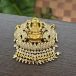 Gold Plated AD Stone Large Size Pendant - ADGP118