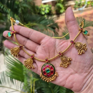 Kerala Traditional Design Necklace - ADAN132