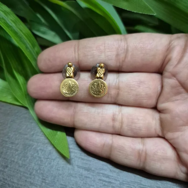 Lakshmi Coin Double Layer Necklace - ADAN133