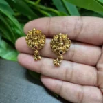 Lakshmi Design Pendant with Double Layer 22inc Short Haram - ADSH140