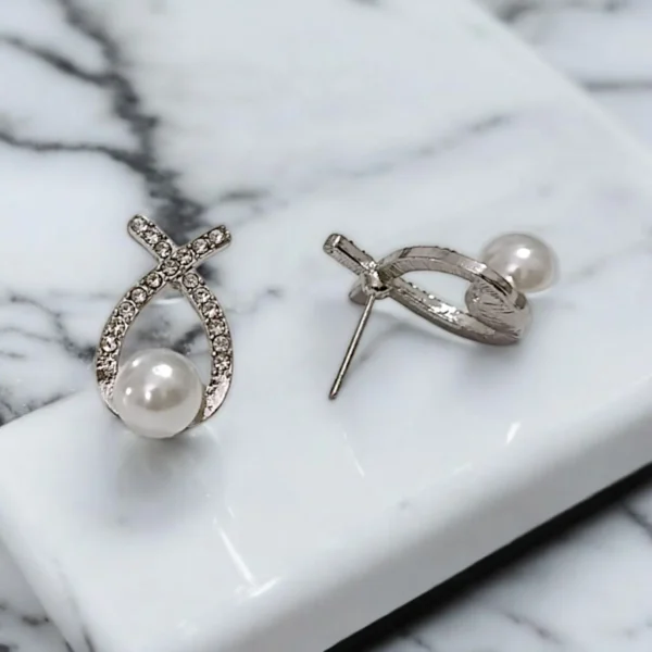 Korean Fancy Stud Earrings - ADKE157