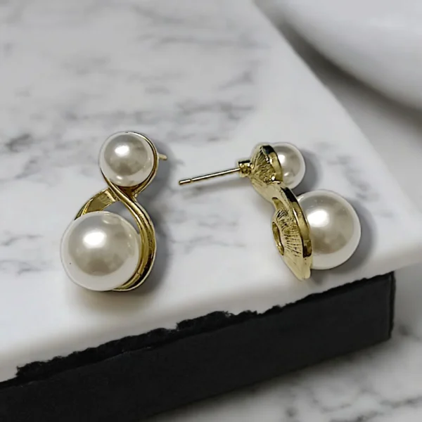 Korean Fancy Stud Earrings - ADKE158