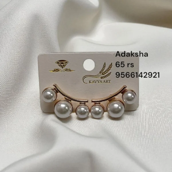 Korean Fancy Stud Earrings - ADKE160