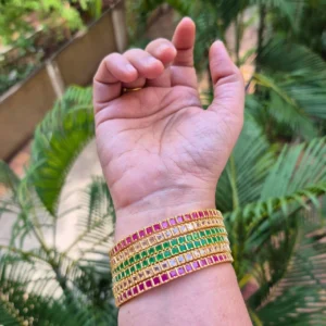 Antique Stone Bangles - ADAB167