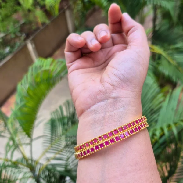 Antique Stone Bangles - ADAB167