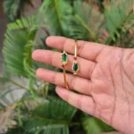 Kerala Traditional Design Gold Plated open Bracelet - ADGB174