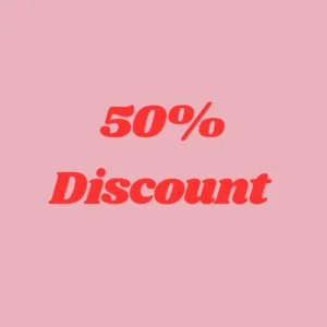 50% Discount
