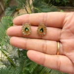 Antique Mango Design Stone Pendant Simple Attigai - ADAA193