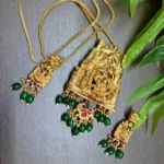 Antique Lakshmi Pendant with 30inc Dollar Chain - ADDC264