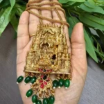 Antique Lakshmi Pendant with 30inc Dollar Chain - ADDC264